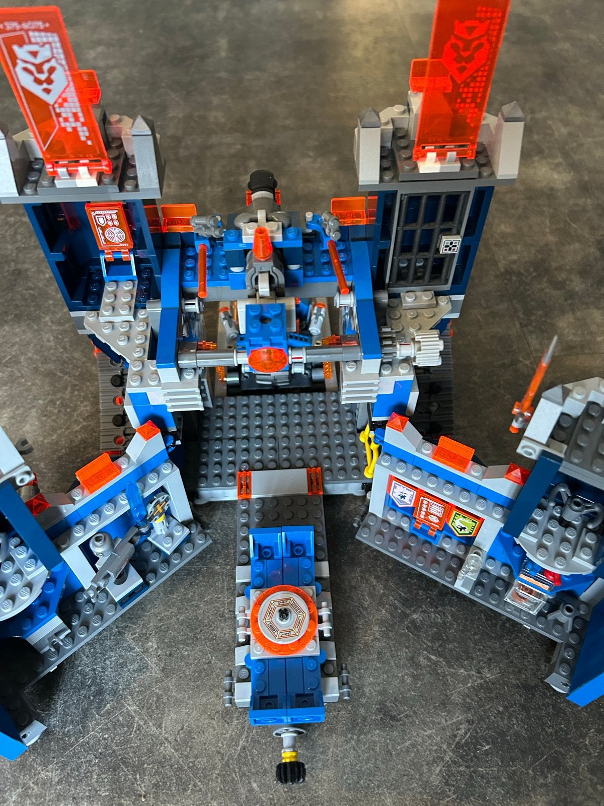 Lego Nexo Knights 70317 Het Fortex - Compleet zonder doos, Lego, Ophalen of Verzenden, Zo goed als nieuw, Compleet