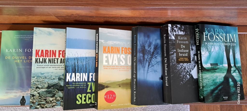 Karin Fossum  scandinavische trillers, Boeken, Thrillers, Ophalen of Verzenden, Zo goed als nieuw