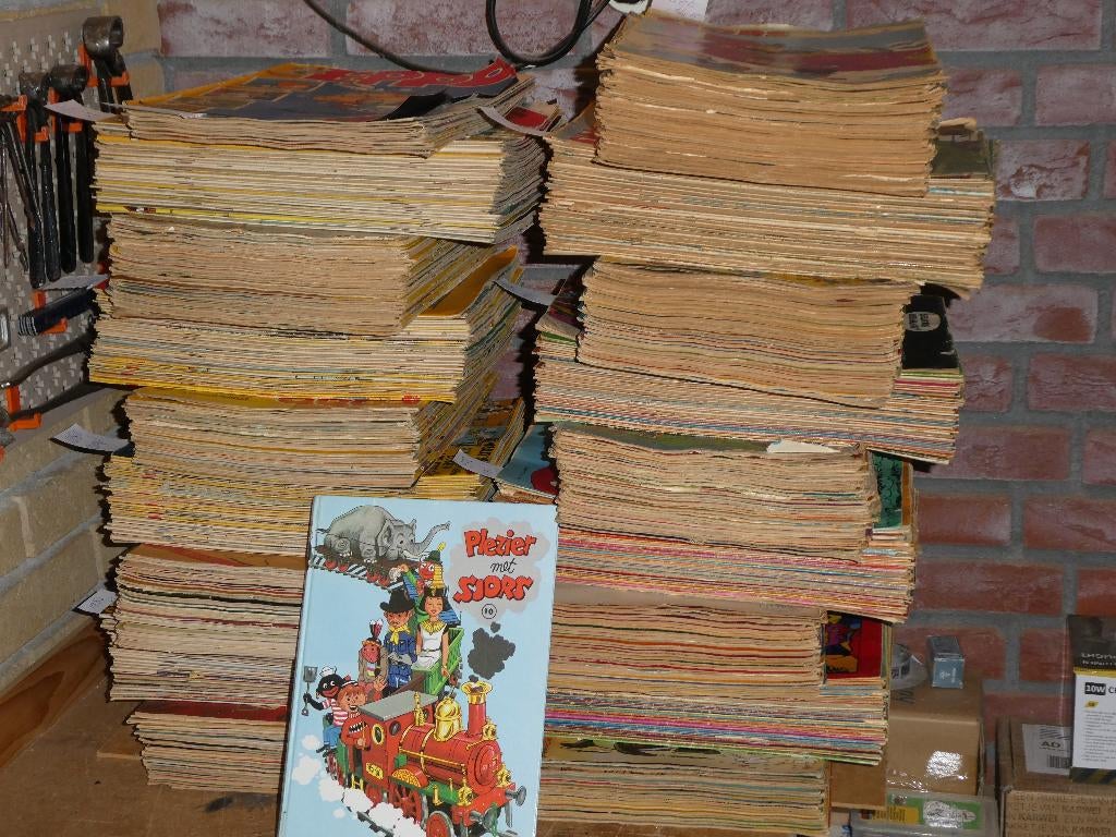 2x 9 jaarg-en SJORS('67 tm '75) en EPPO ('75 tm '83) + bonus, Boeken, Ophalen, Gelezen, Overige typen