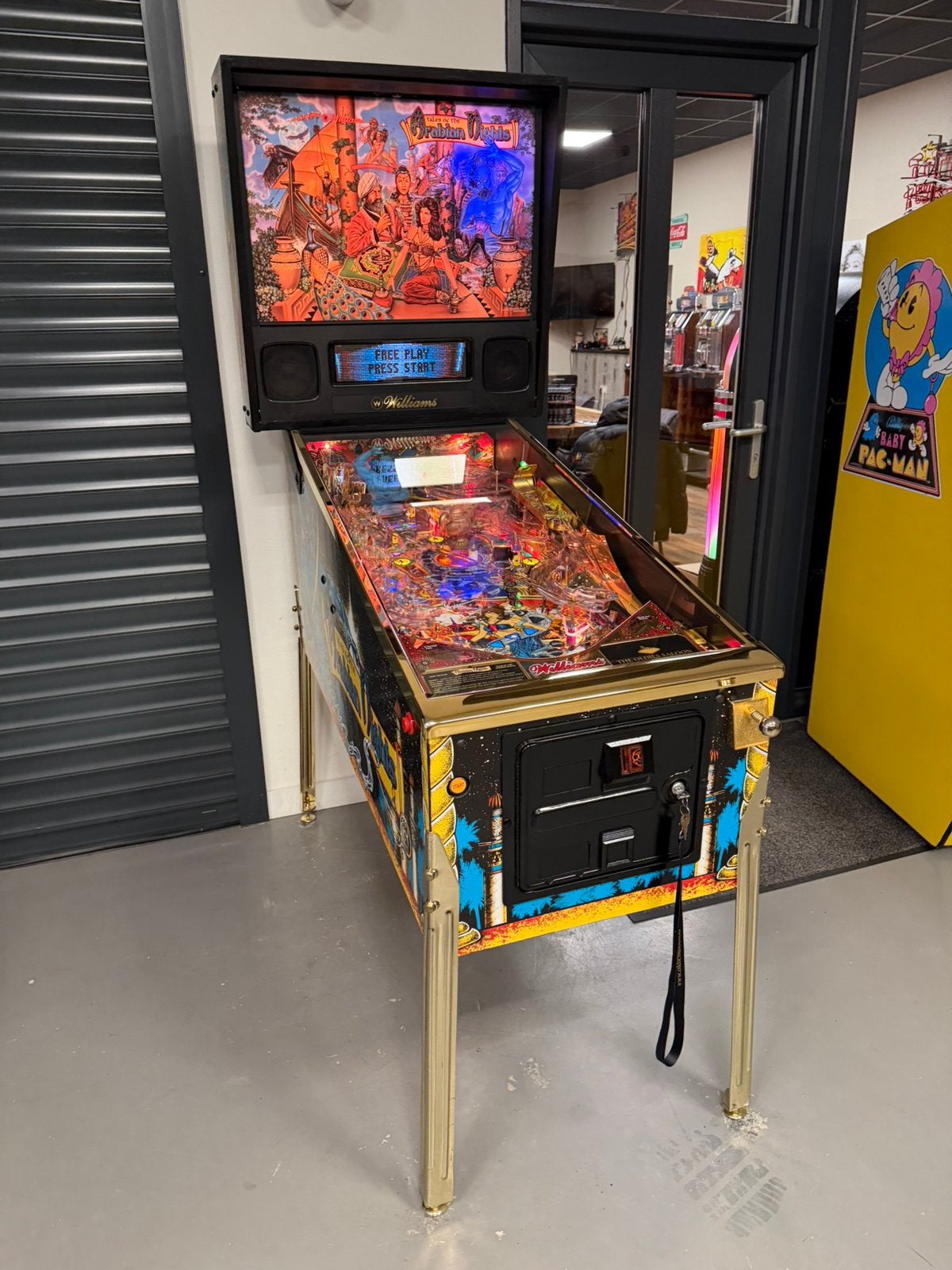 Flipperkast Williams Tales Of The Arabian Nights Pinball, Verzamelen, Automaten | Flipperkasten, Ophalen, Williams, Zo goed als nieuw