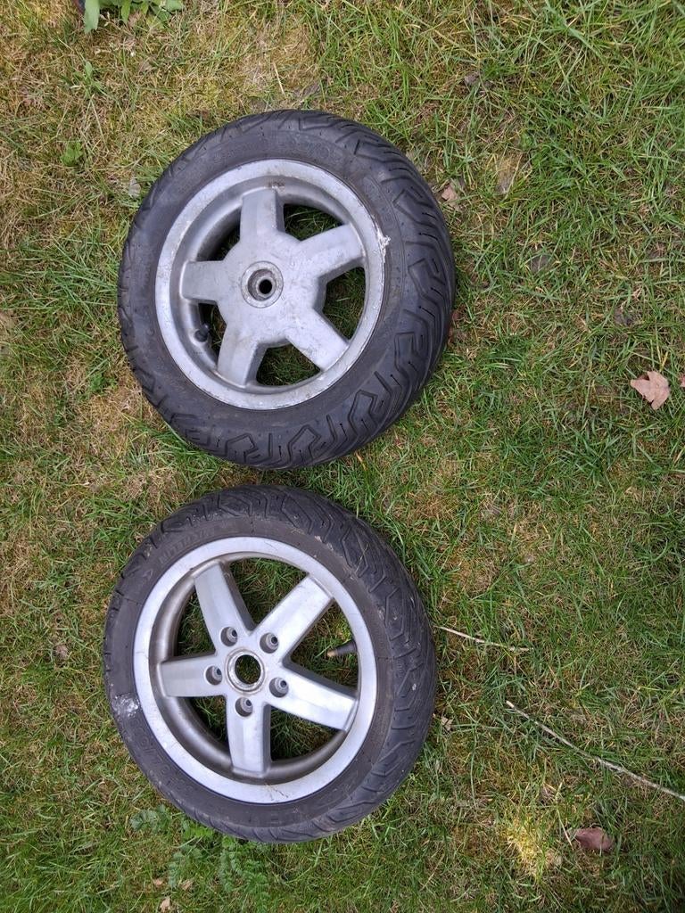Set velgen Vespa LX50, Fietsen en Brommers, Brommeronderdelen | Scooters, Gebruikt, Vespa, Overige typen, Ophalen of Verzenden