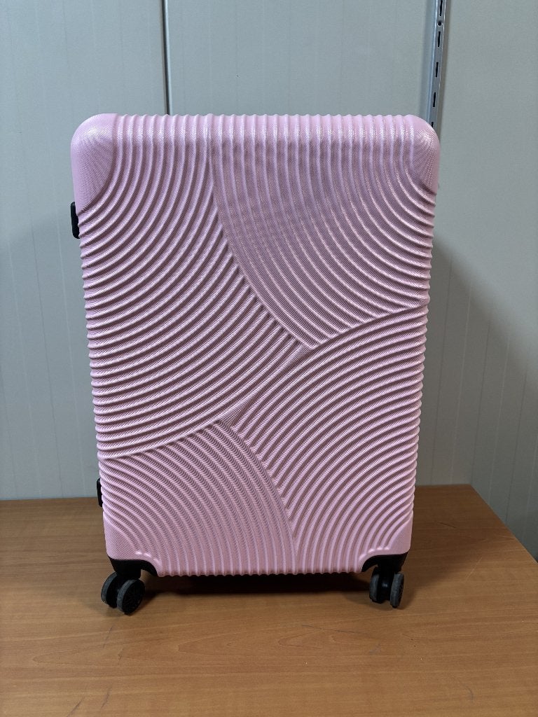 Grote koffer voor in het vliegtuig roze, Sieraden, Tassen en Uiterlijk, Koffers, Wieltjes, Hard kunststof, 45 tot 55 cm, Ophalen of Verzenden
