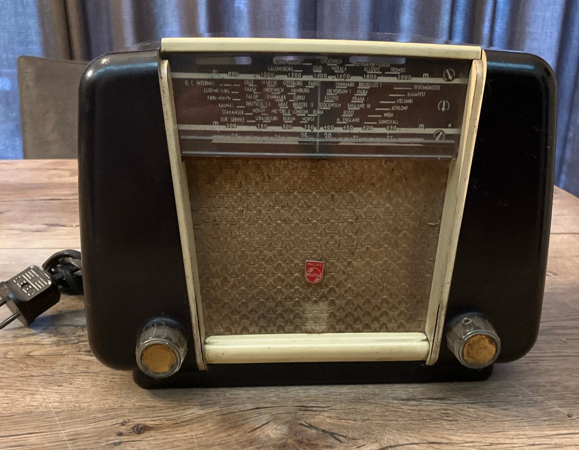 Vintage Philips radio type BX 300U, Antiek en Kunst, Ophalen