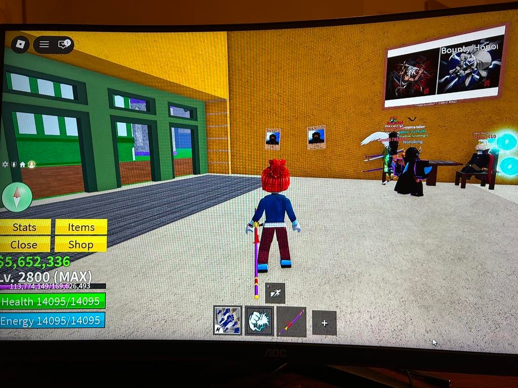 Blox fruits account, max lvl, godhuman, Ophalen, Nieuw, 100 cm of meer, Overige merken