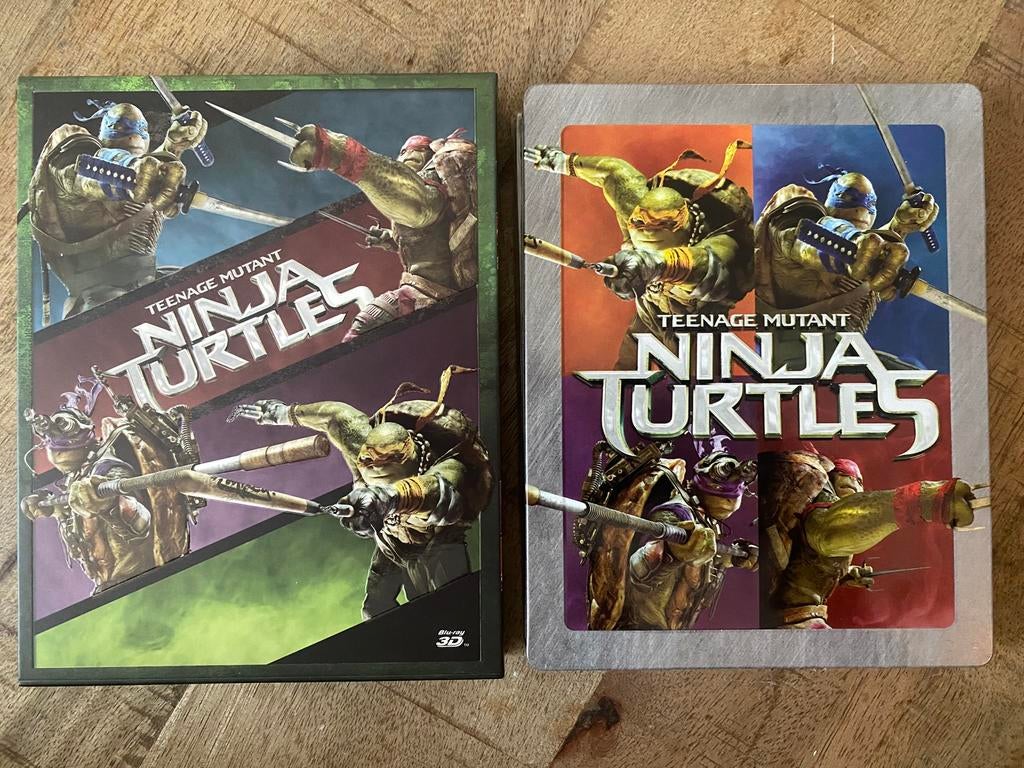 Bluray steelbook . Teenage Mutant Ninja Turtles . Blufans, Cd's en Dvd's, Blu-ray, Verzenden, Zo goed als nieuw, Actie