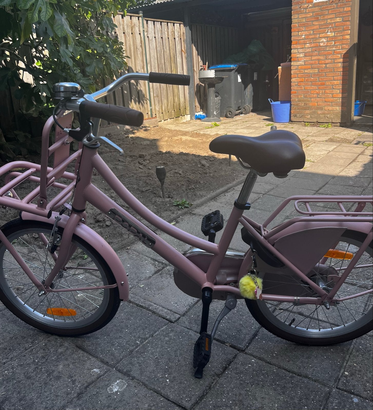 Popal Daily Dutch Basic Meisjesfiets, Fietsen en Brommers, Ophalen, Gebruikt, Velgrem, Handrem