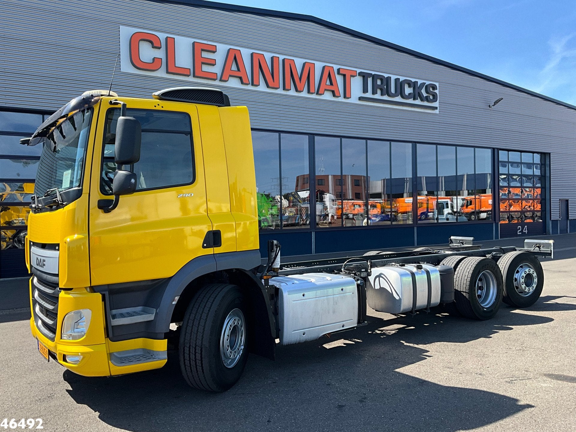 DAF FAN CF 290 Euro 6 Chassis cabine with PTO Just 154.000 k, Auto's, Automaat, Parkeercamera, Euro 6, Diesel