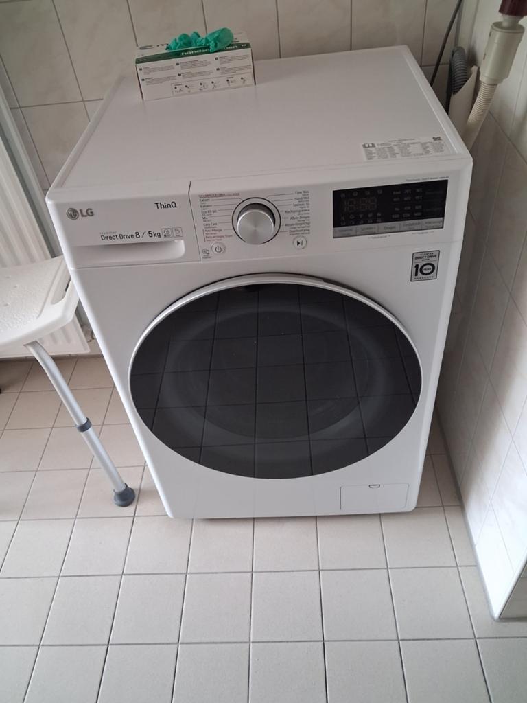 LG Was/Droog Combinatie F4WV508S1 - Zo goed als nieuw, Ophalen of Verzenden