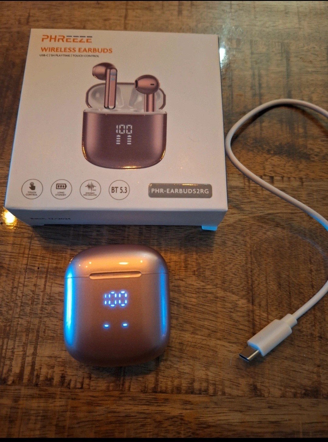 PHREEZEE Draadloze Oordopjes - PHR-EARBUDS2RG, Ophalen of Verzenden