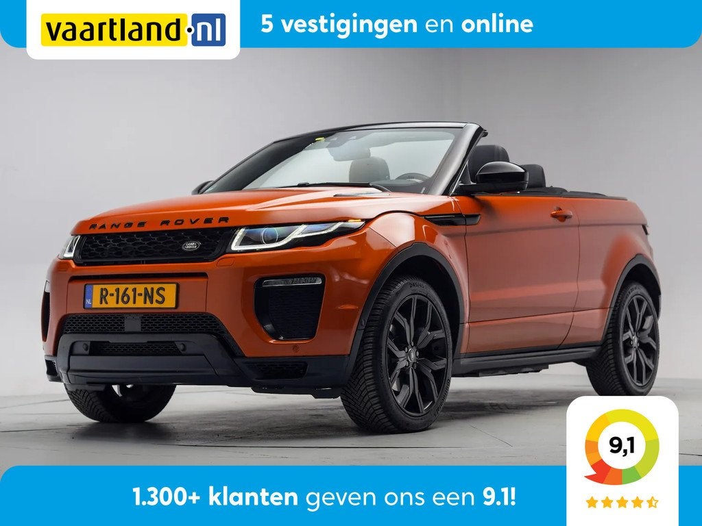 Land Rover Range Rover Evoque Convertible 2.0 Si4 SE Dynamic, Automaat, Gebruikt, 1992 kg, Cabriolet