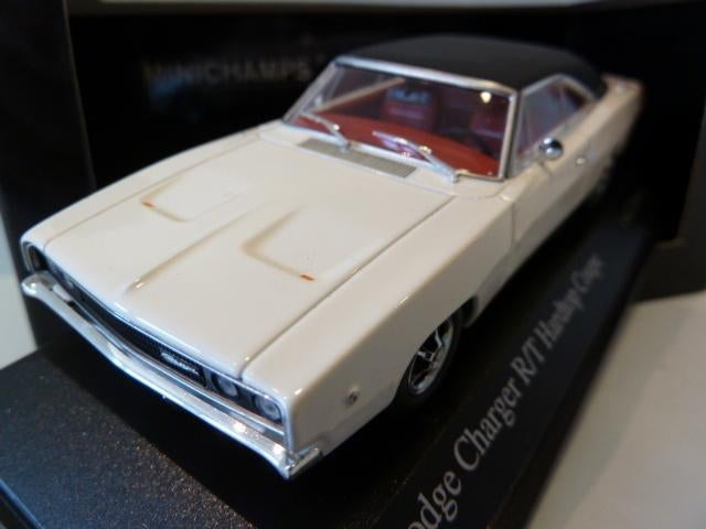 Minichamps Dodge Charger R/T Hardtop 1968 1:43 400144720, Ophalen of Verzenden, Nieuw, Auto, MiniChamps
