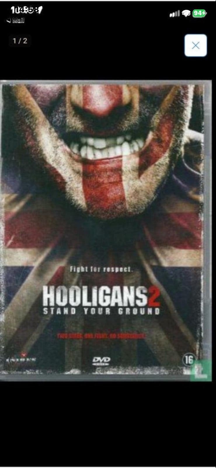 Hooligans 2: Stand Your Ground (DVD), Vanaf 16 jaar, Nederlands, Actiethriller, Ophalen of Verzenden
