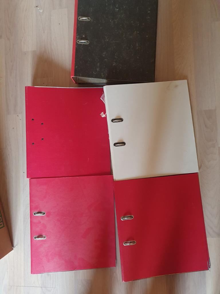 Ordners, Diversen, Ophalen