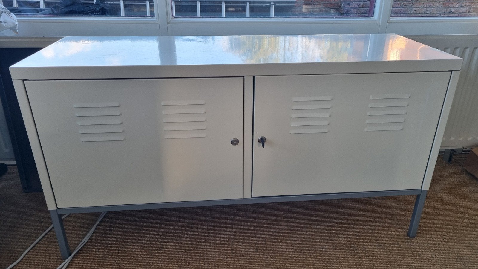 Ikea PS locker kast - wit, Huis en Inrichting, Ophalen, Gebruikt