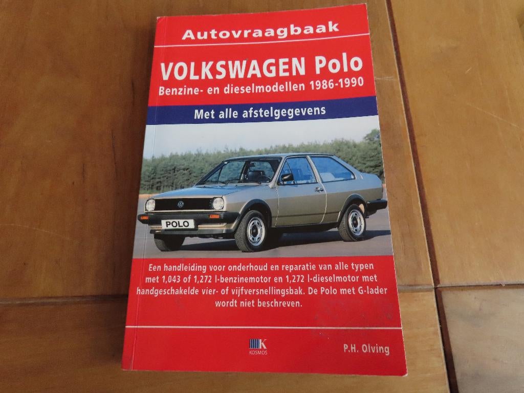 Vraagbaak Volkswagen Polo benzine, VW Polo diesel 1986-1990, Auto diversen, Handleidingen en Instructieboekjes, Ophalen of Verzenden