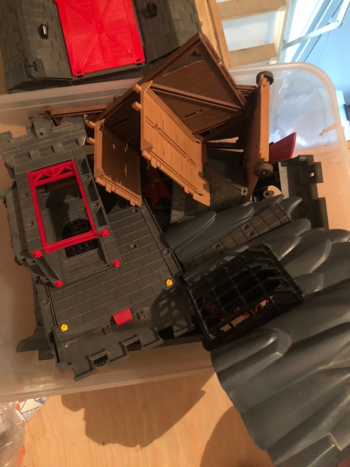 Plaumobil fort en meeneem fort., Ophalen, Interieur en Bekleding