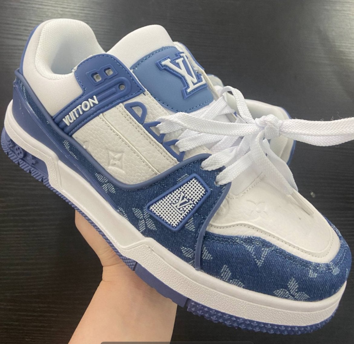Louis vuitton, Verzenden, Nieuw, Blauw, Overige typen