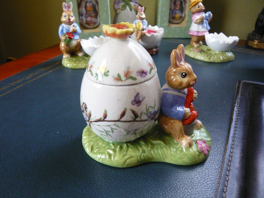 Villeroy & Boch Bunny Tales verzamelitem ei met deksel Max, Diversen, Ophalen of Verzenden, Nieuw