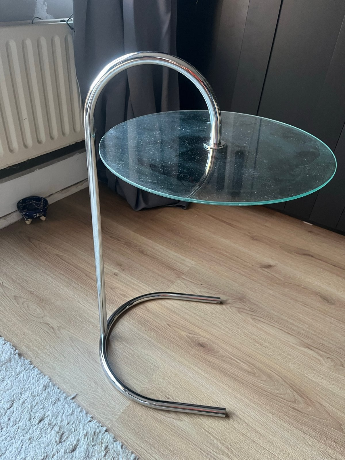 Vintage bijzettafel 'Ry' van Tord Björklund voor IKEA, Ophalen, Minder dan 55 cm, Gebruikt, Metaal of Aluminium