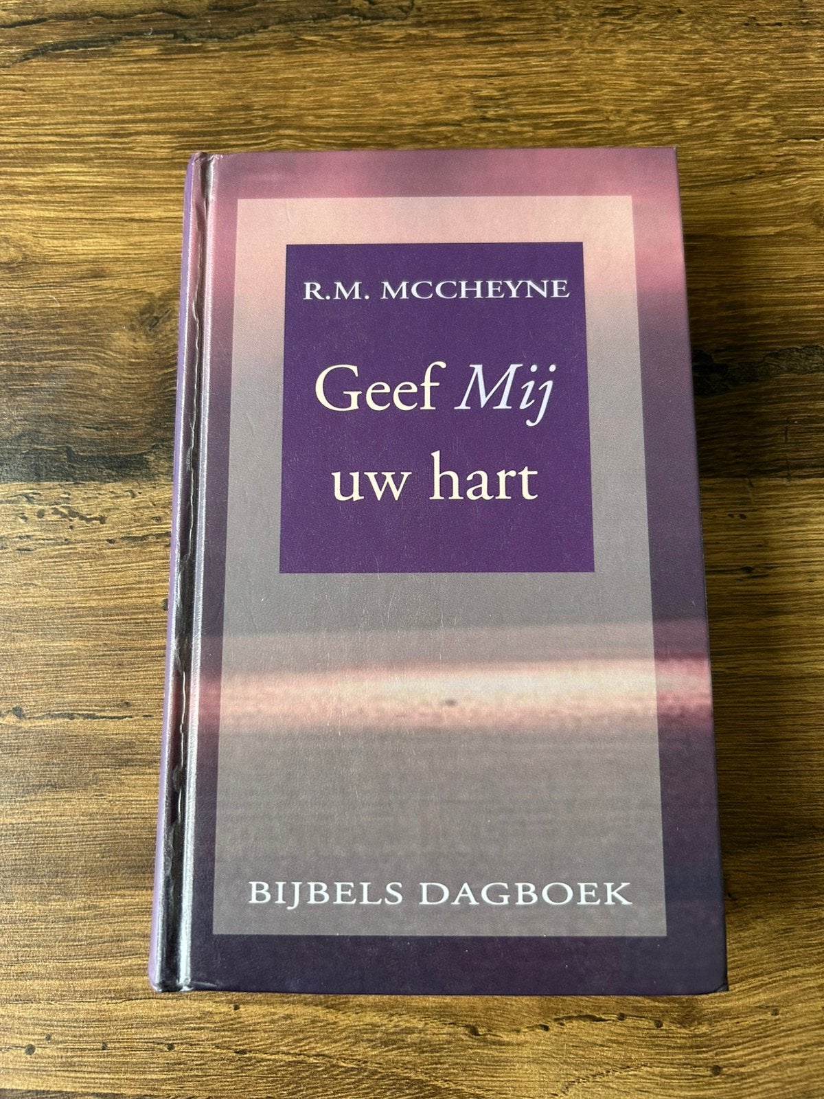 Geef Mij uw hart - Bijbels Dagboek R.M. McCheyne, Ophalen of Verzenden, Zo goed als nieuw, Christendom | Protestants
