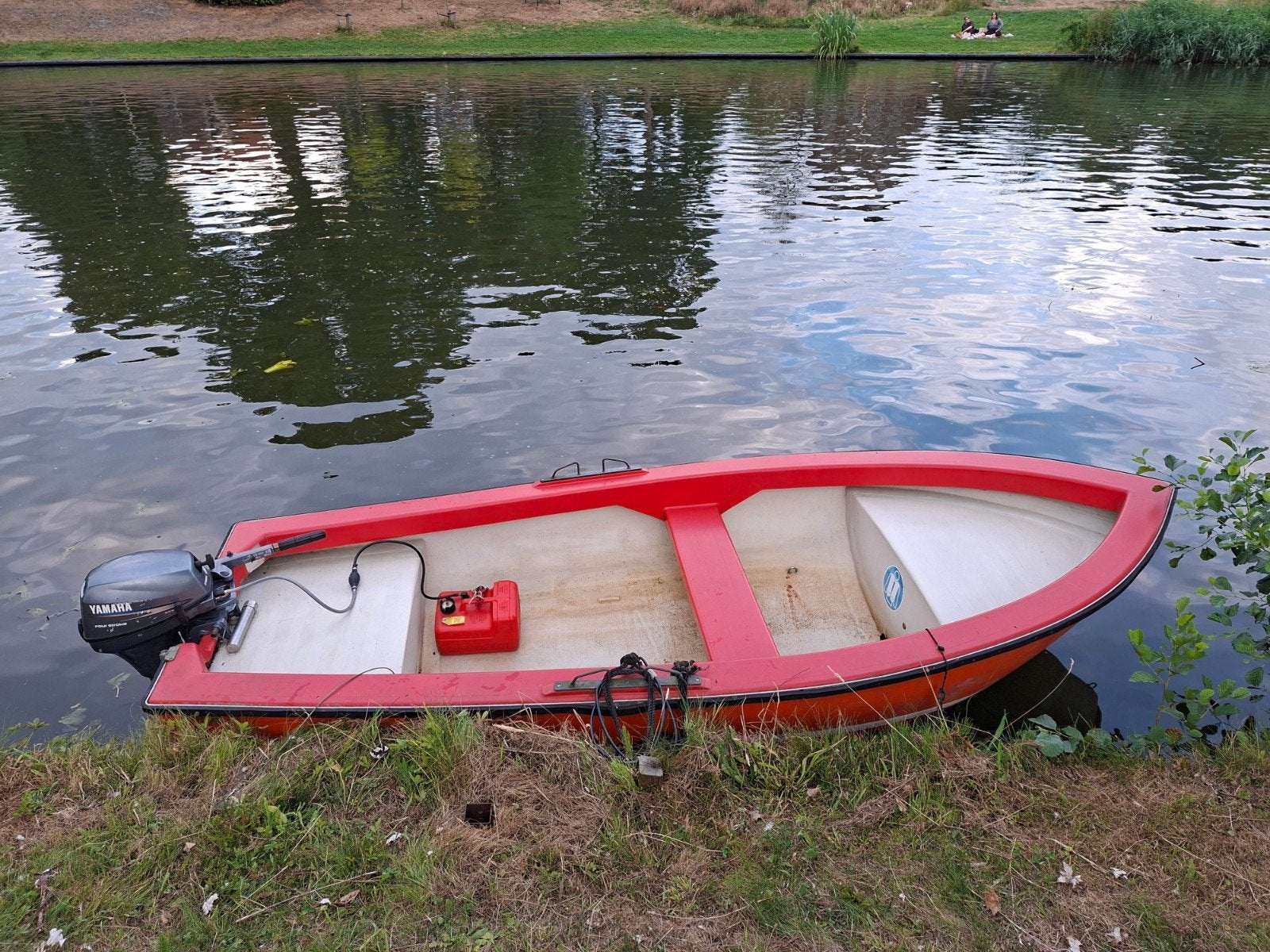 Polyester boot inclusief ligplek in Alkmaar, Overige merken, Gebruikt, Afdekzeil, Buitenboordmotor