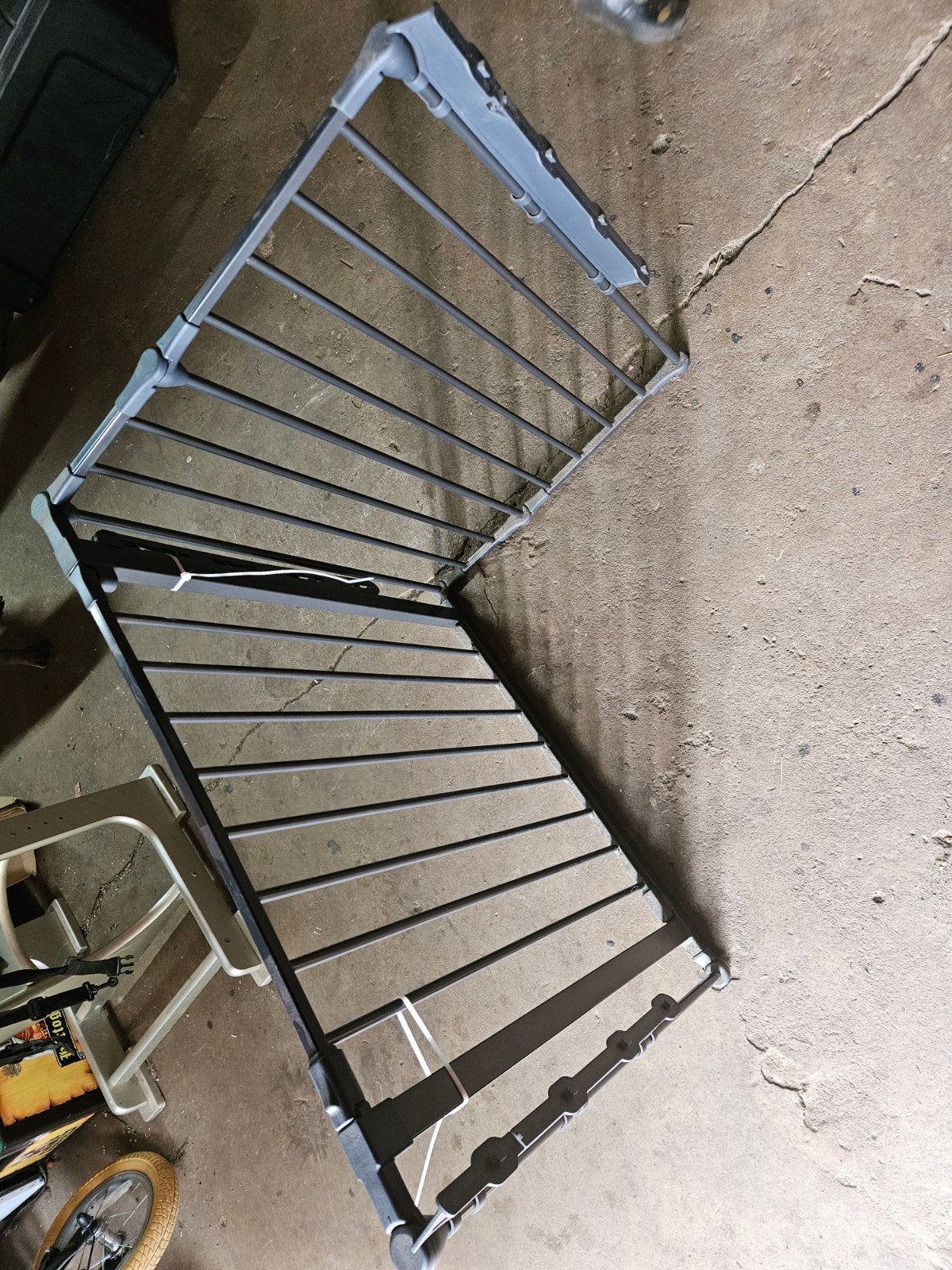 Traphek met hoek, Kinderen en Baby's, Traphekjes, Ophalen, Metaal of IJzer, 115 cm of meer