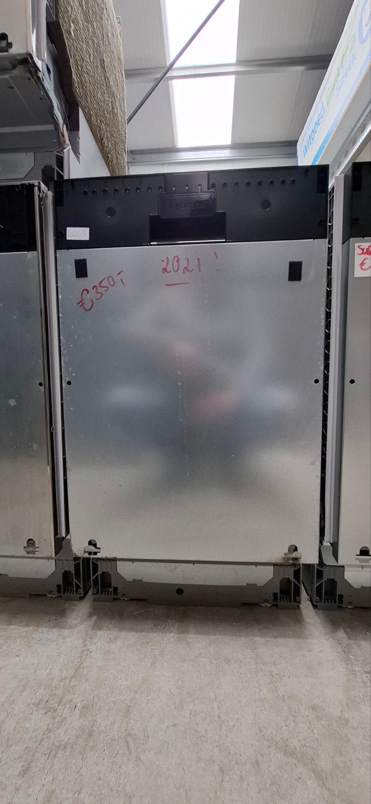 Bosch smalle inb vaatwasser 45cm, 6 maand garantie 4203, Ophalen, Minder dan 10 liter, Refurbished, Inbouw
