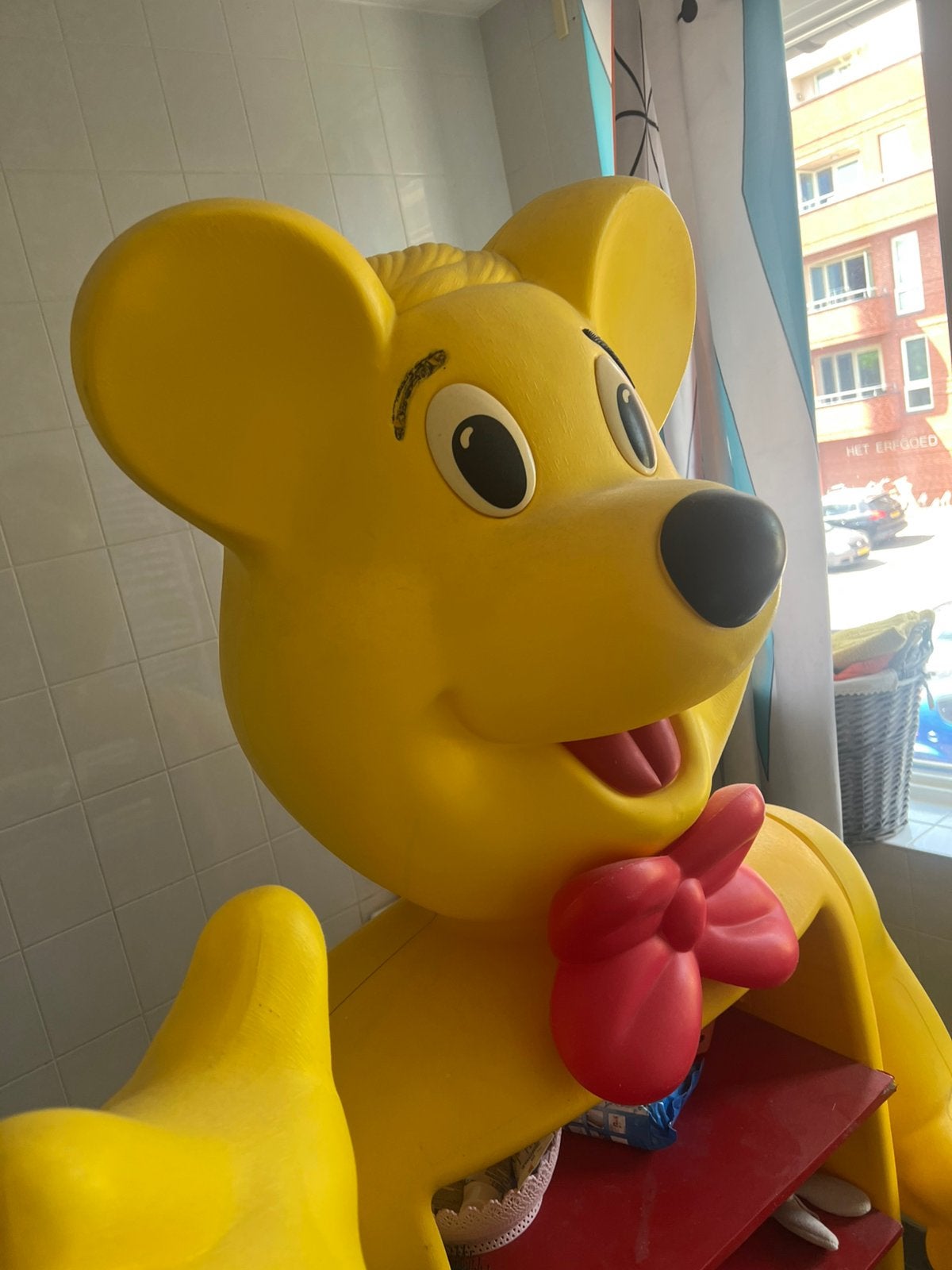 Mega vintage  grote Haribo beer van een winkel, Verzamelen, Automaten | Overige, Ophalen, Zo goed als nieuw