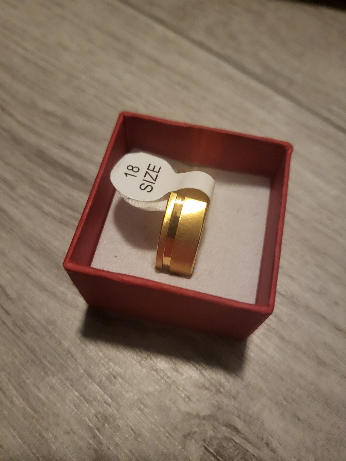 Nieuwe Gouden Ring Maat 18, Nieuw, Ophalen of Verzenden, Dame of Heer, Goud