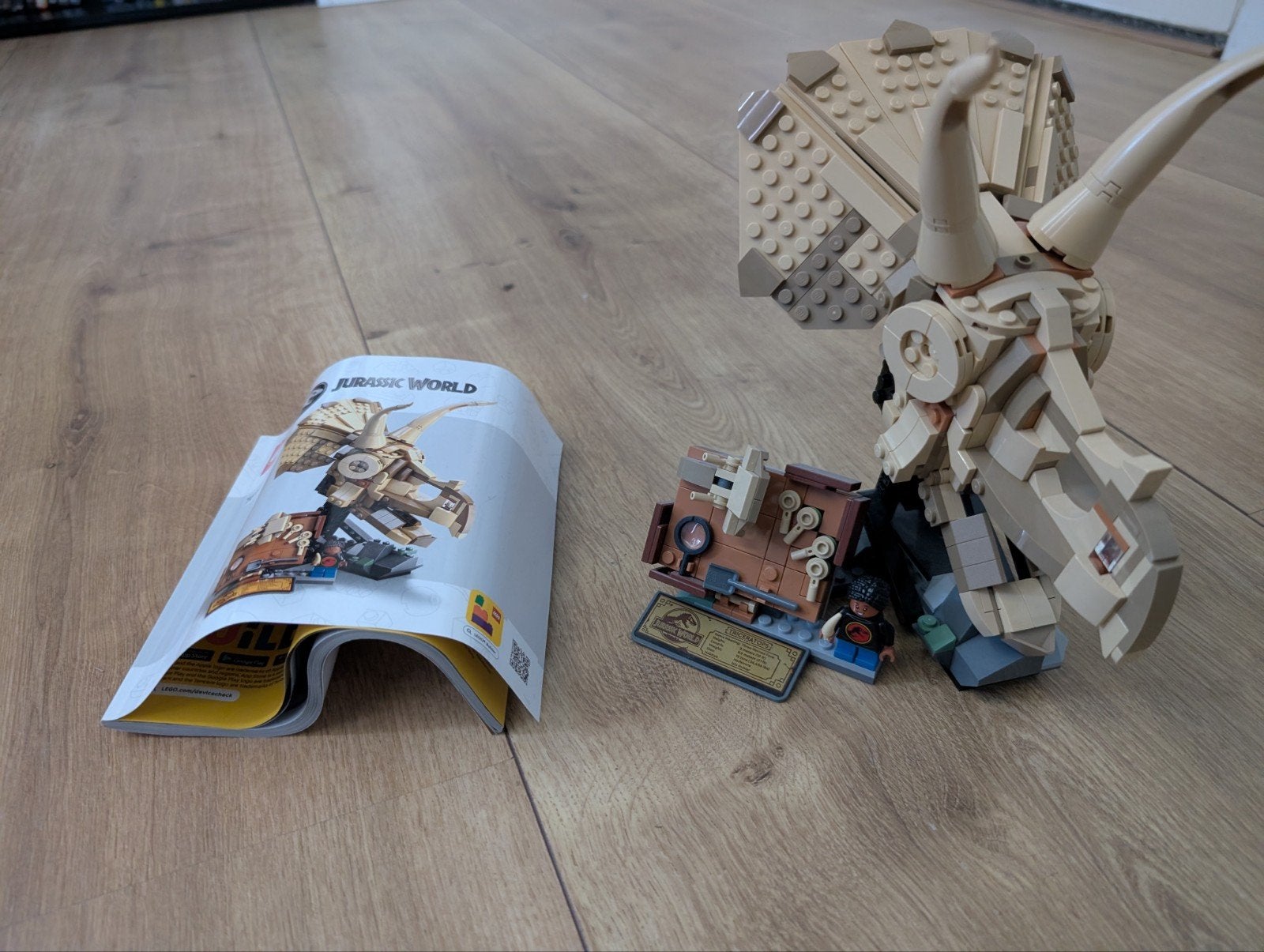 LEGO Jurassic World Triceratops Skull 76969, Ophalen of Verzenden, Zo goed als nieuw, Overige merken