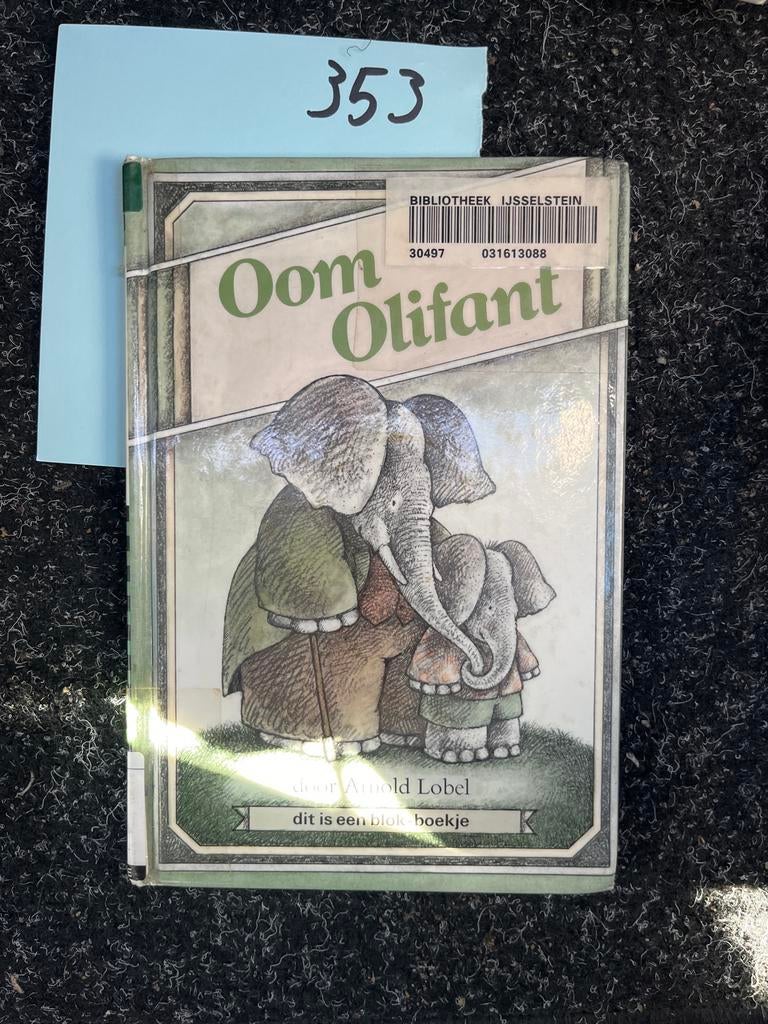 Oom Olifant - Arnold Lobel (blokboekje), Boeken, Kinderboeken | Jeugd | onder 10 jaar, Ophalen of Verzenden, Zo goed als nieuw