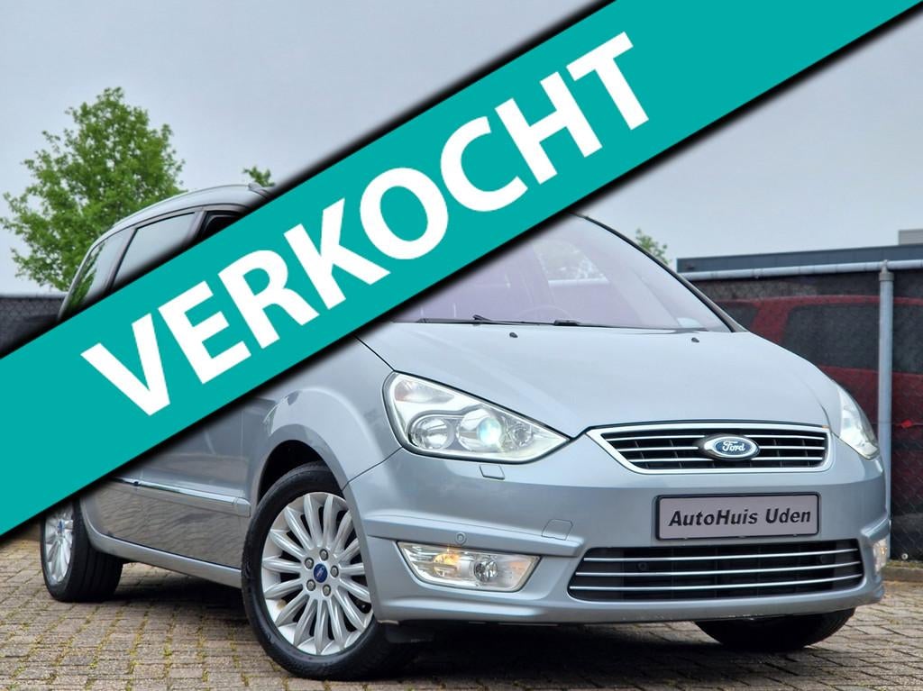 Ford Galaxy 1.6 SCTi Platinum*7Pers*Pano*Leer*Camera, Auto's, Ford, Voorwielaandrijving, Gebruikt, Zwart, 4 cilinders