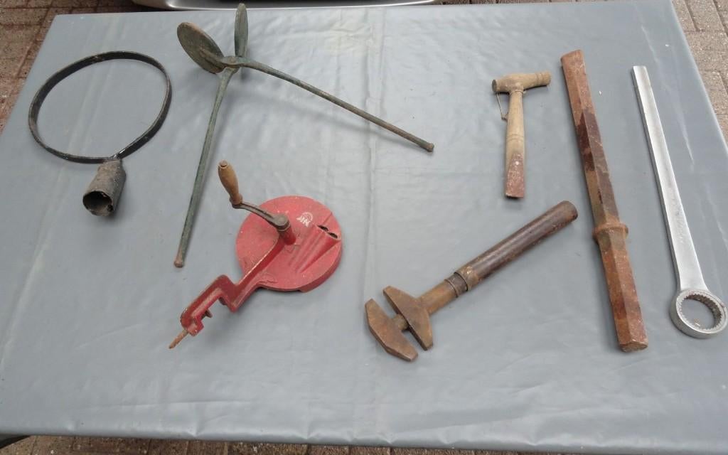 Gereedschap, antiek hele verzameling, Antiek en Kunst, Antiek | Gereedschap en Instrumenten, Ophalen of Verzenden
