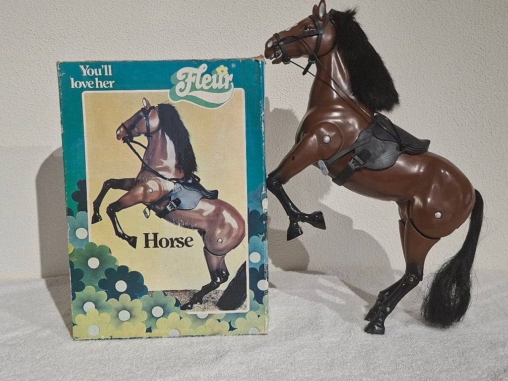 Vintage Fleur Horse Paard | Otto Simon, Ophalen of Verzenden, Gebruikt, Pop