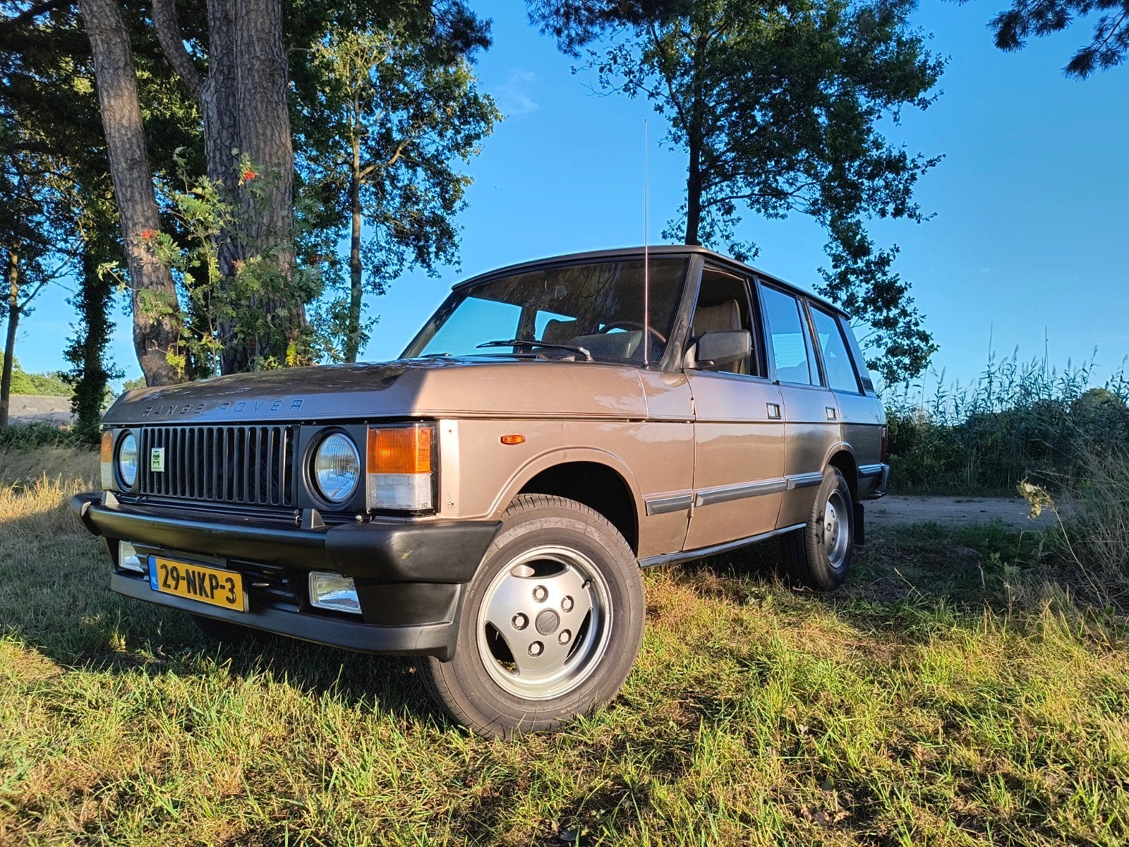Range Rover Classic Vogue V8 3.5 EFI, Auto's, Land Rover, 8 cilinders, Bruin, 1894 kg, Handgeschakeld