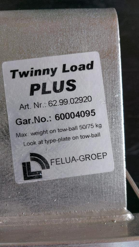 Fietsendrager auto trekhaak fietsen drager Twinny Load plus, Ophalen, Zo goed als nieuw, 2 fietsen, Trekhaakdrager