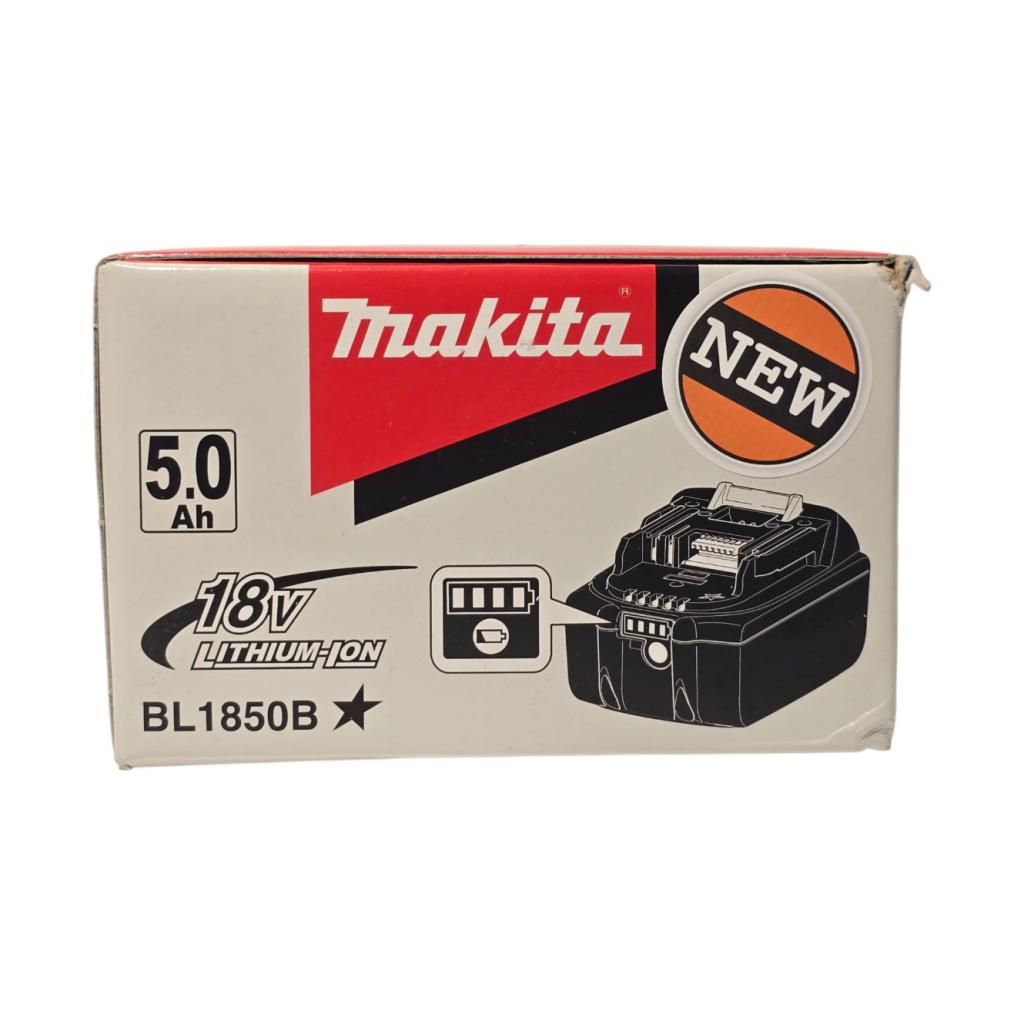 Makita Accu BL1850B 18V 5,0Ah met accu indicator | Nieuw, Makita, Nieuw, Support@makita.com, Makita Corporation, 3-11-8, Sumiyoshi-cho, 
Anjo, Aichi 446-8502
Japan