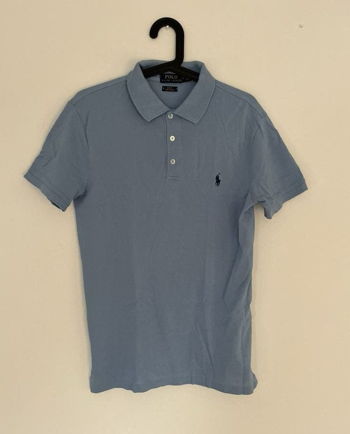 Polo van Ralph lauren, blauw / M, Kleding | Heren, Polo's, Ophalen of Verzenden, Zo goed als nieuw, Maat 48/50 (M), Blauw