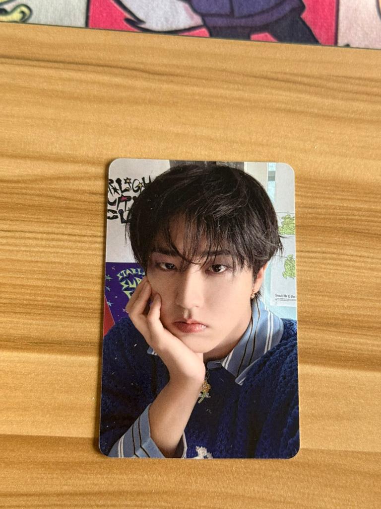 Stray Kids Han photo card starlight supper club, Ophalen of Verzenden, Zo goed als nieuw, Foto of Kaart