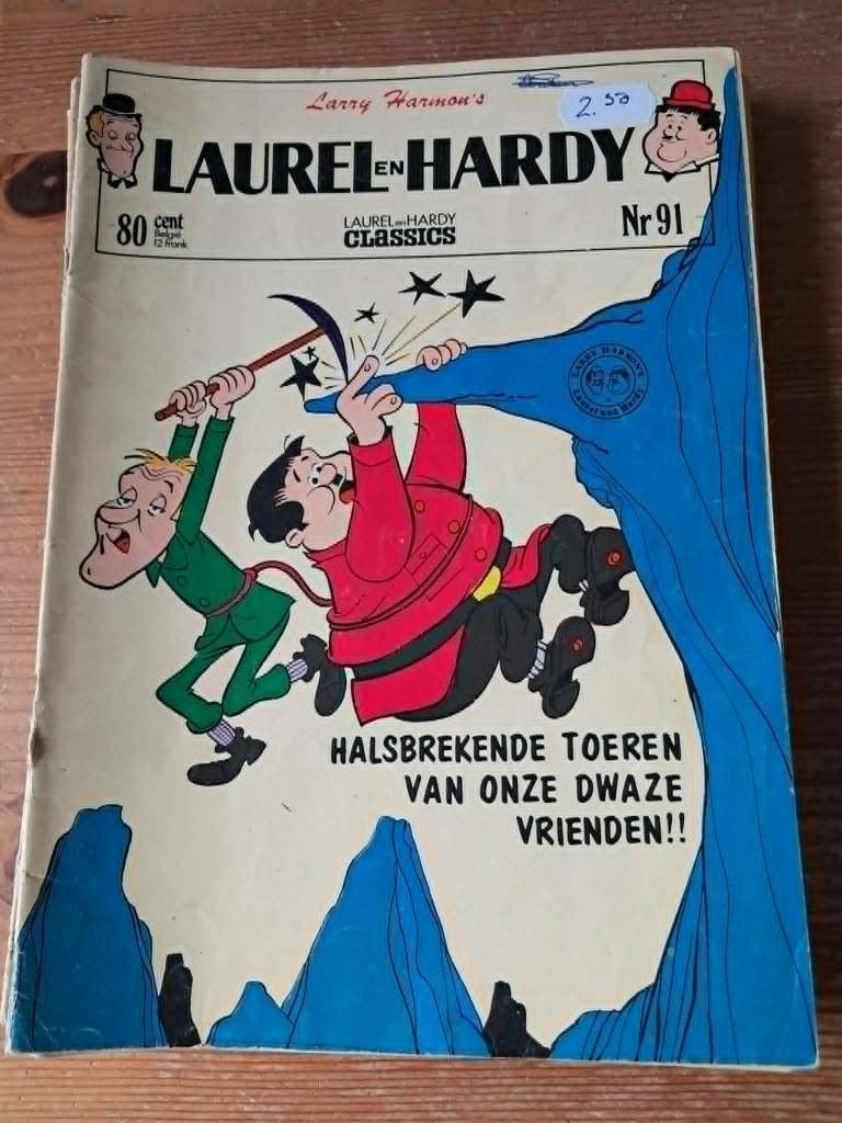 Laurel en hardy's, Classics Nederland, Europa, Meerdere comics, Ophalen