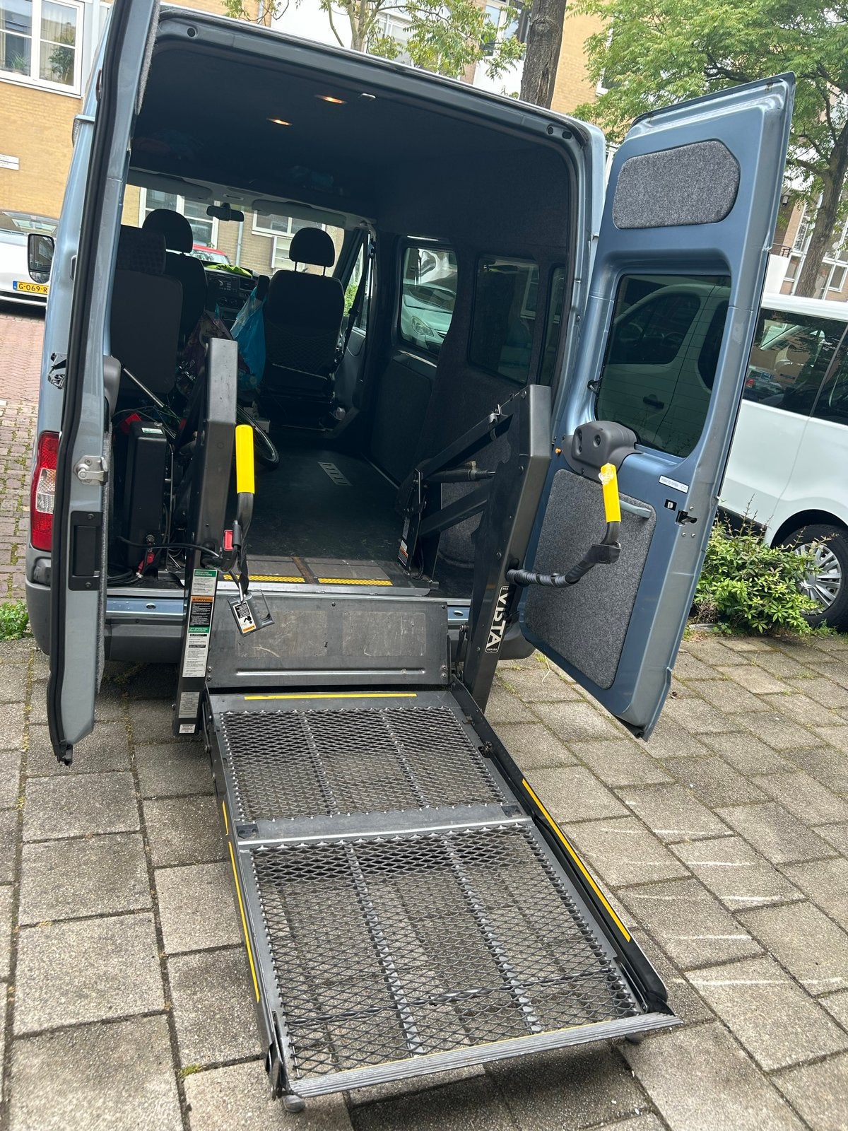 Elektrische rolstoel lift voor in busje, Ophalen, Zo goed als nieuw, Elektrische rolstoel