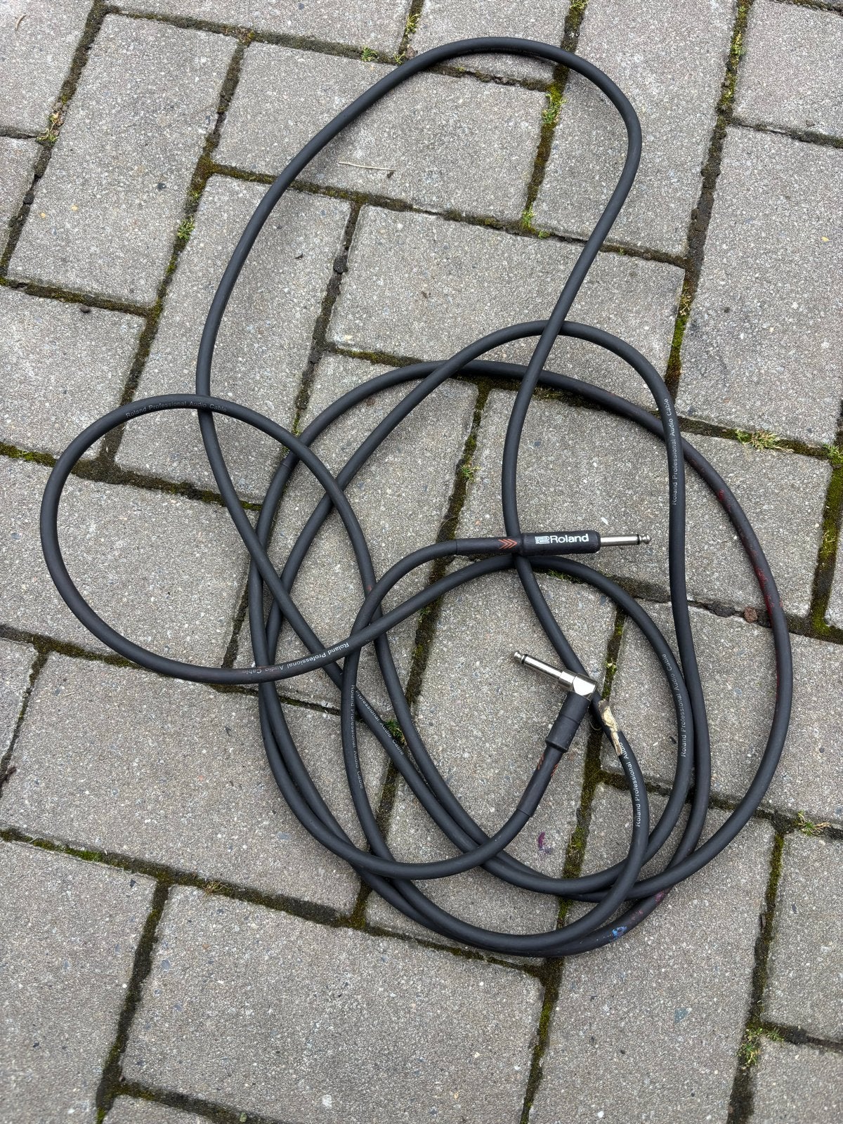 Roland Professional Audio Kabel - Gebruikt 2x 3mtr, Ophalen, Gebruikt, Instrument