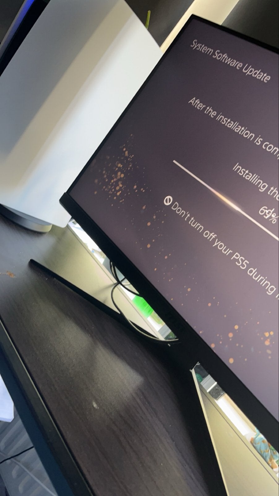 MSI Monitor met PS5 en 2 Controllers (Zwart & Wit), Ophalen of Verzenden, Zo goed als nieuw
