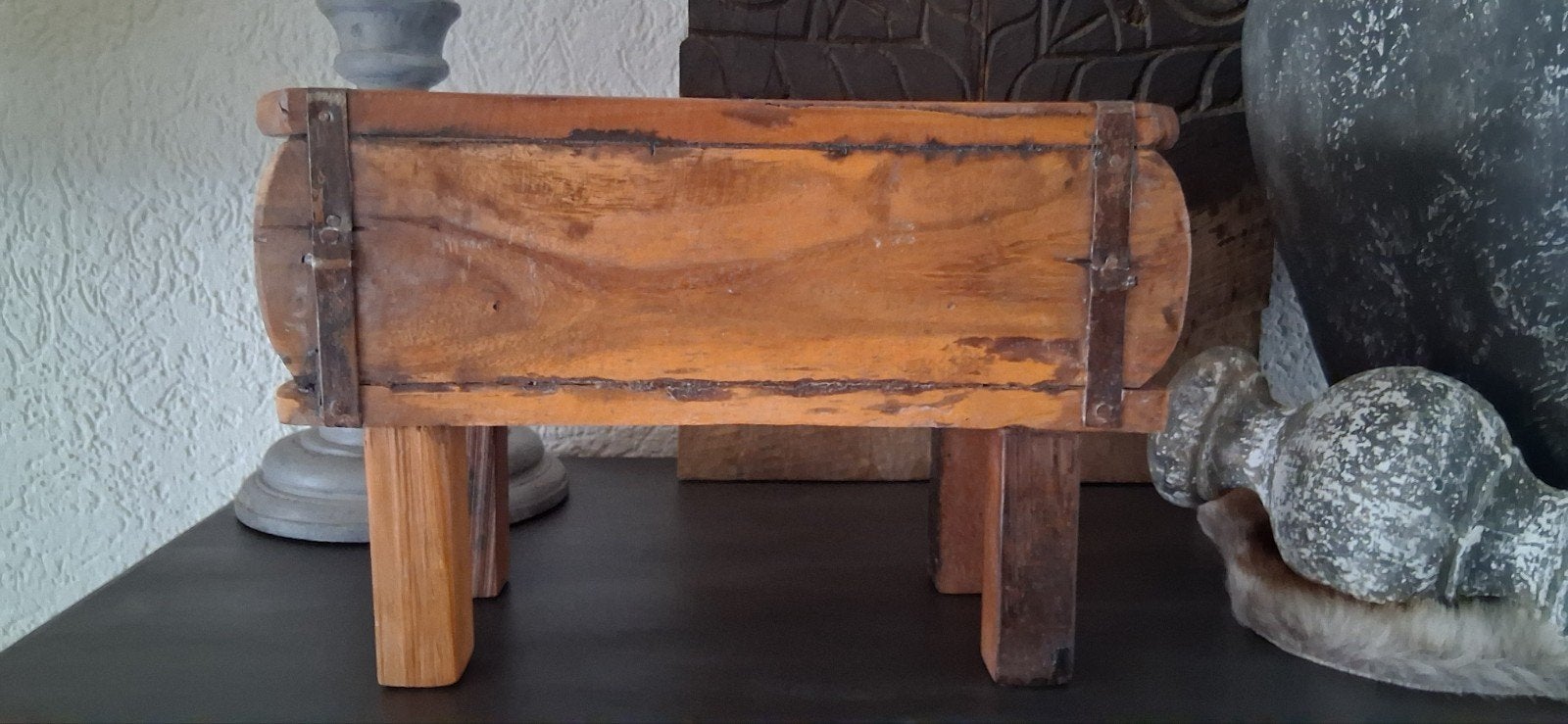 vensterbank bankje, Ophalen, Gebruikt, Hout
