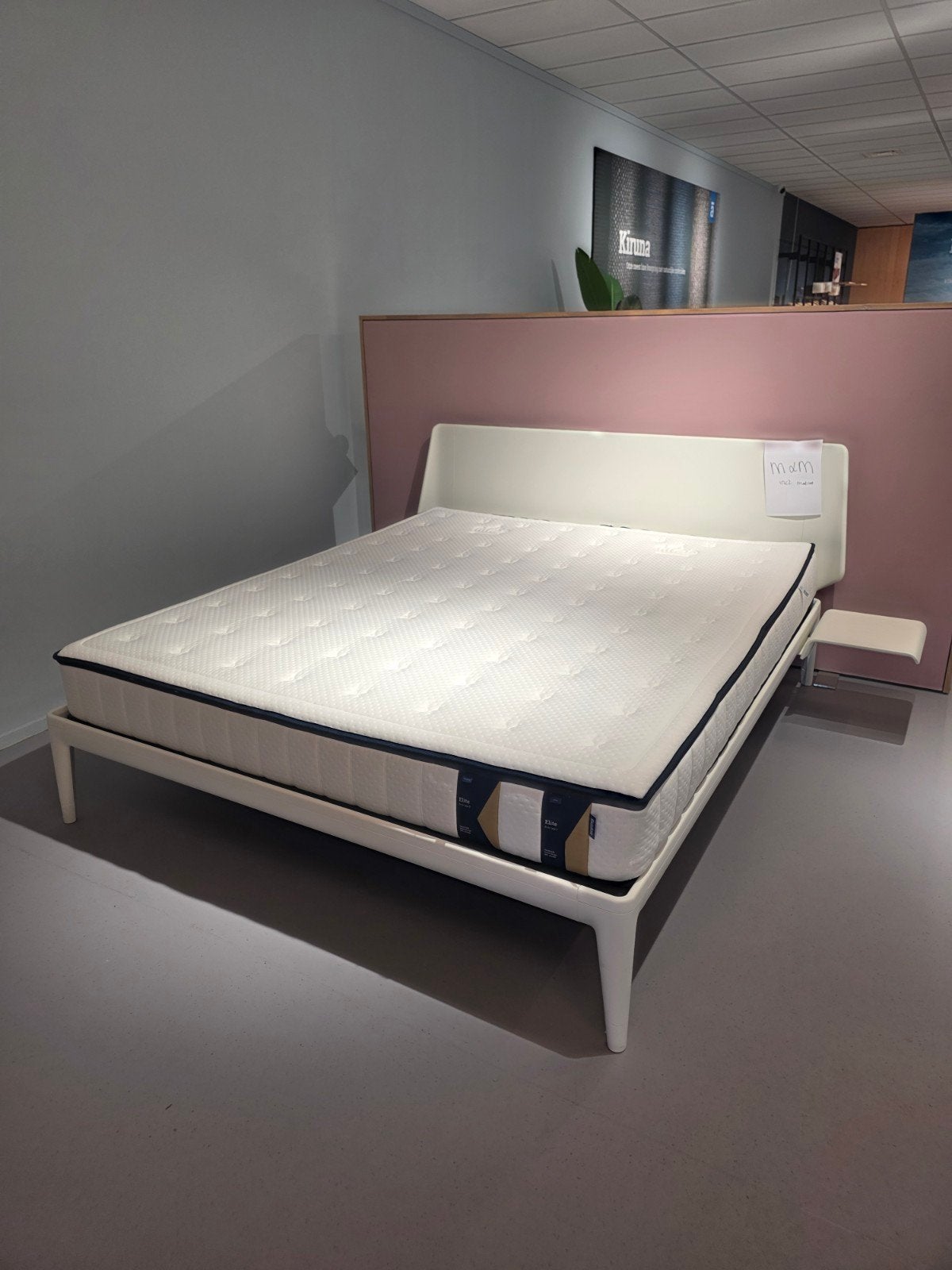 Showroom Auping Elite Matras 180x210, 210 cm, Tweepersoons, Ophalen of Verzenden, Zo goed als nieuw