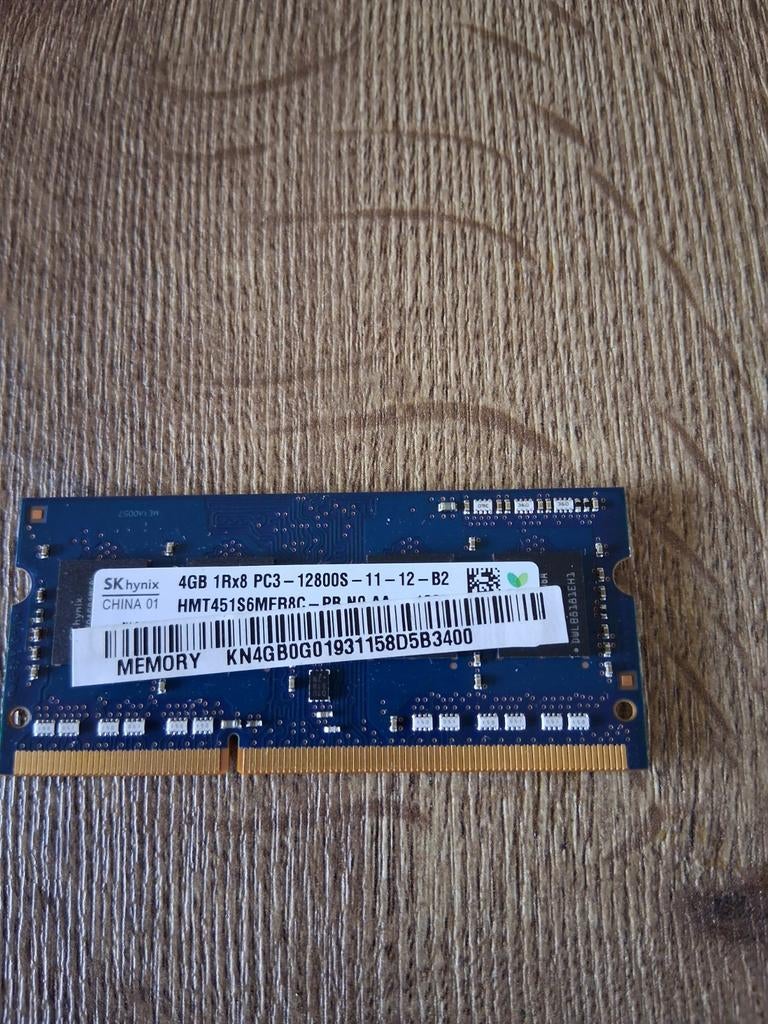 SK Hynix 4GB PC3-12800S laptop geheugen, Ophalen of Verzenden