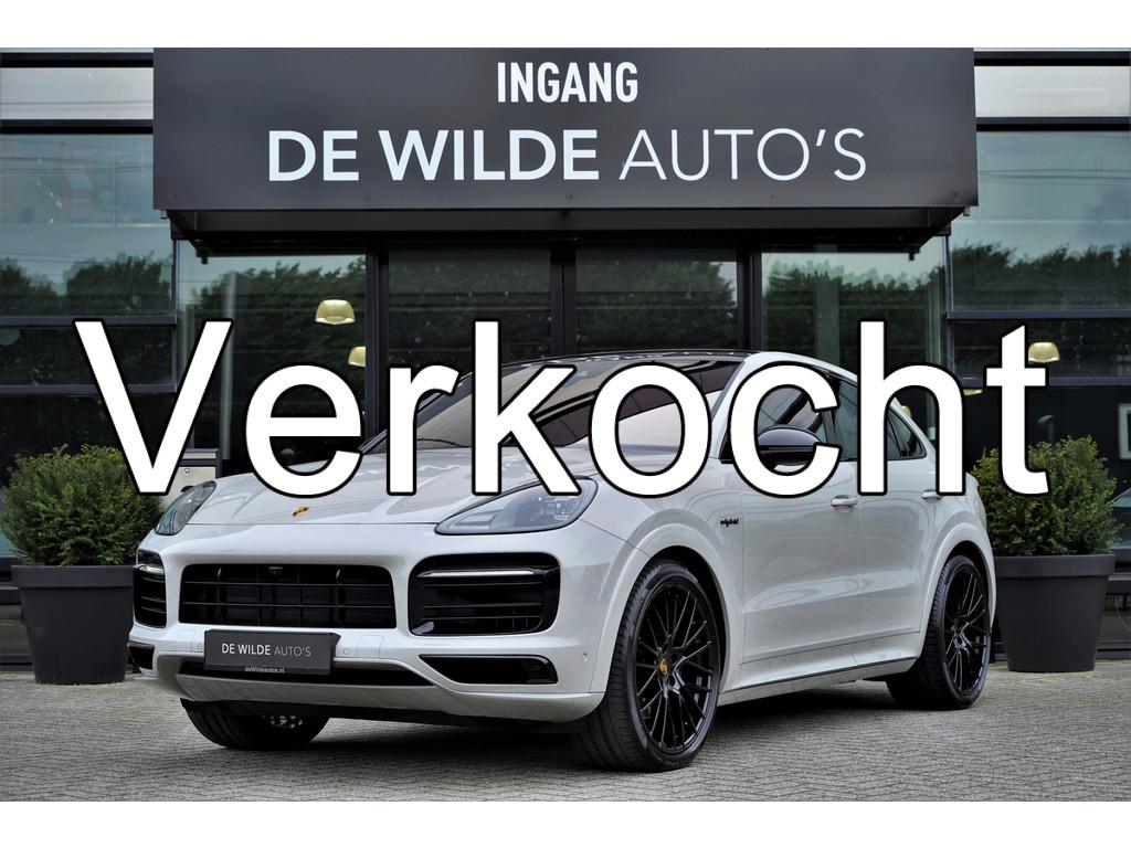 Porsche Cayenne Coupé 3.0 E-Hybrid SportDesign Krijt Pano T, Automaat, Cayenne, Gebruikt, Zwart