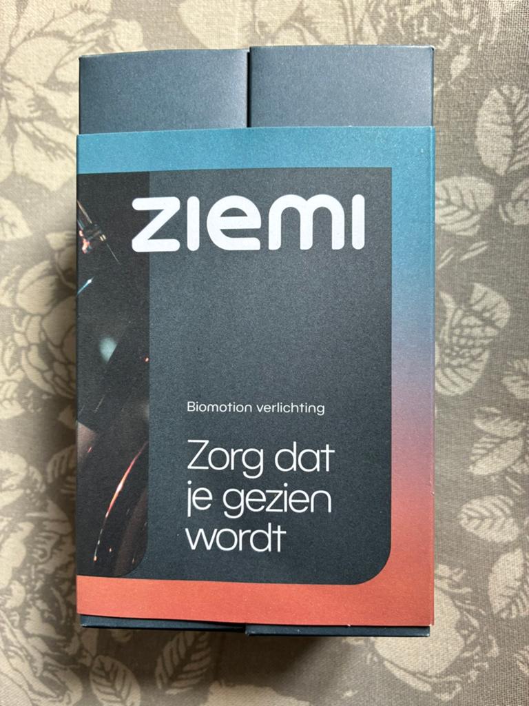 Ziemi Biomotion verlichting, Fietsen en Brommers, Nieuw, Ophalen of Verzenden, Oplaadbaar, Batterij