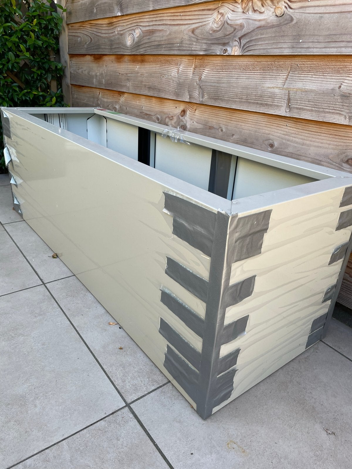 Nieuwe SEV Plantenbak 150x50x50 cm - Beige, Ophalen, 100 cm of meer, Balkon, Nieuw