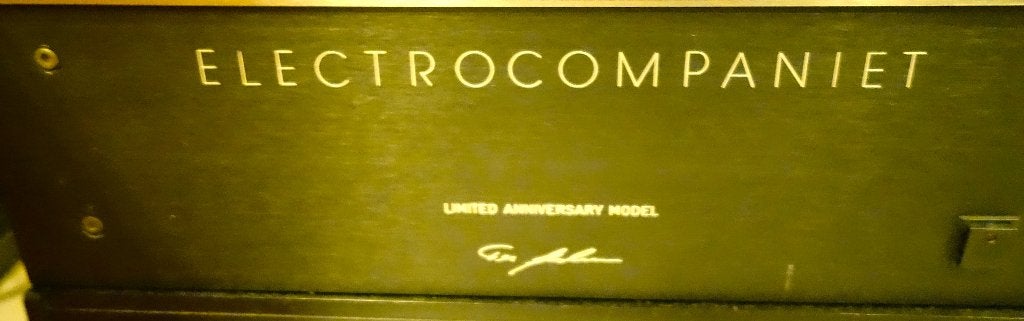 Electrocompaniet 75 WPC Limited Anniversary eindversterker, Ophalen, Gebruikt, 60 tot 120 watt, Overige merken